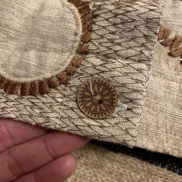 Laura Ashley Silk Blend Embellished Lined Blazer Jacket Women Button-Up Cottage - Picture 3 of 6